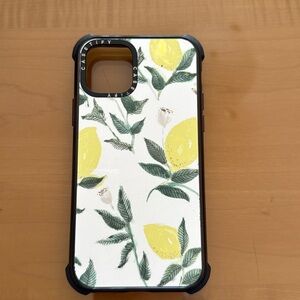 Casetify Lemon Print iPhone 11 Pro Ultra Impact Case